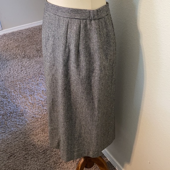Vintage Christy Hall wool blend pencil skirt - Picture 2 of 13